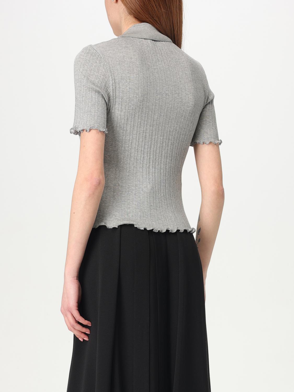 Fendi Polo Shirt Woman Grey