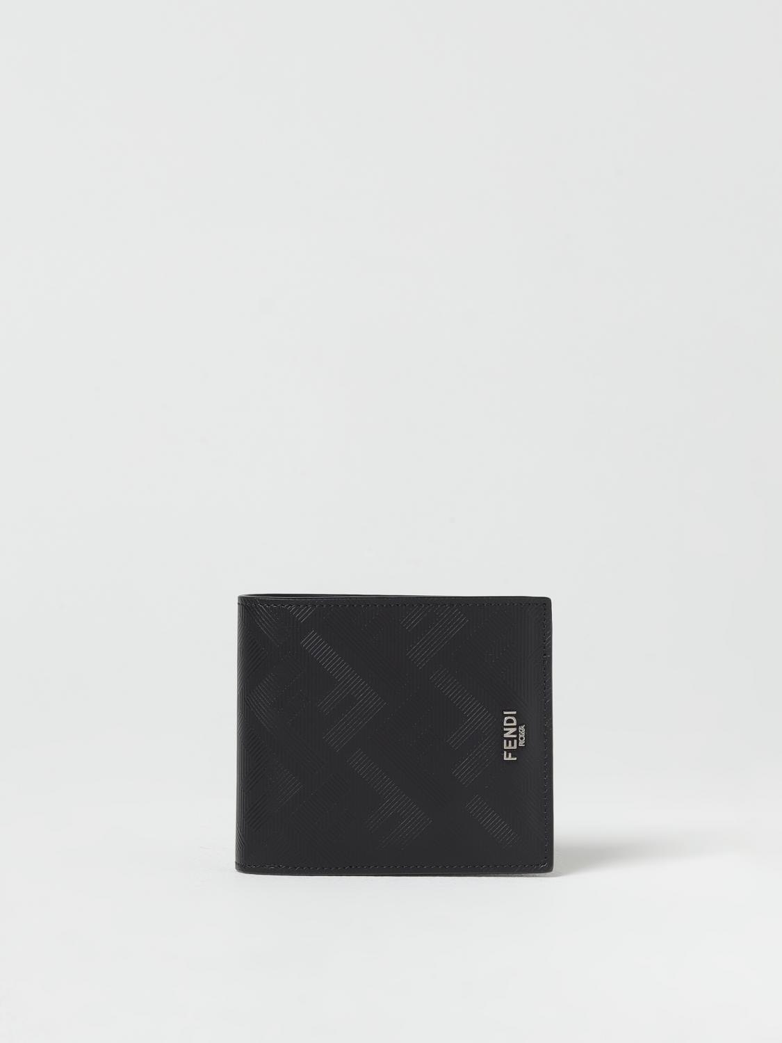 Fendi Wallet Men Black