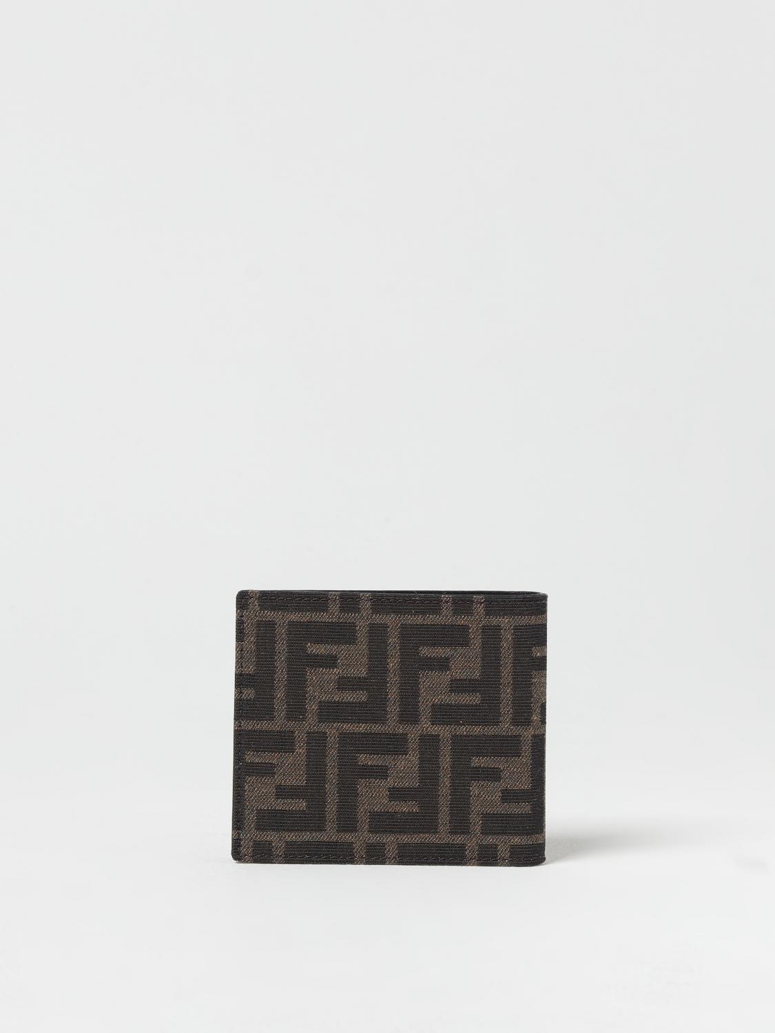 Fendi Wallet Men Tobacco