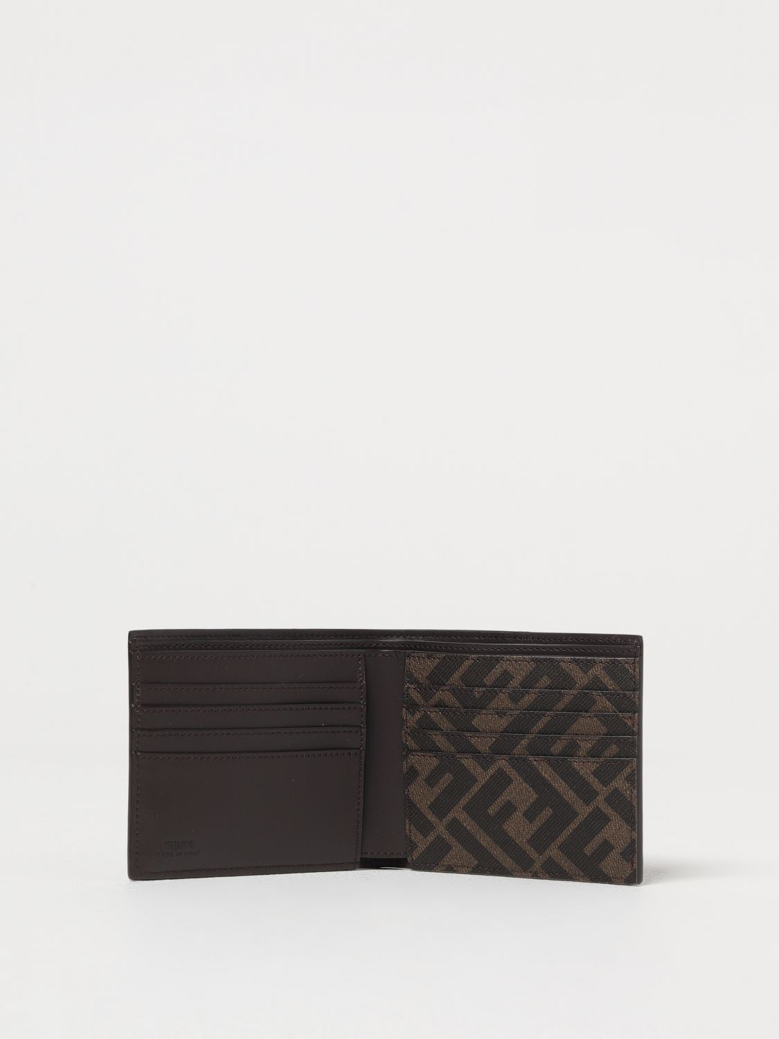Fendi Wallet Men Brown