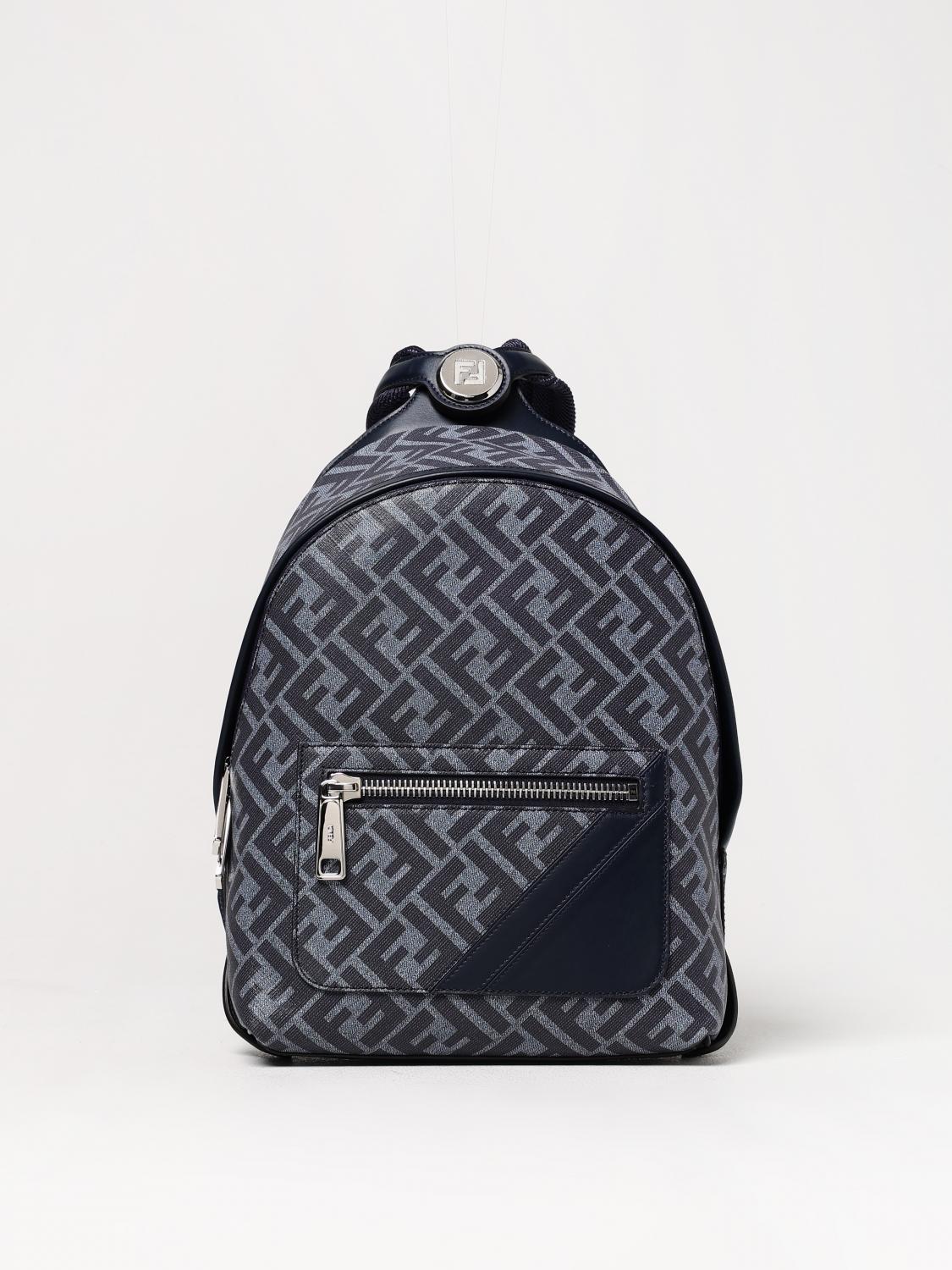 Fendi Backpack Men Denim
