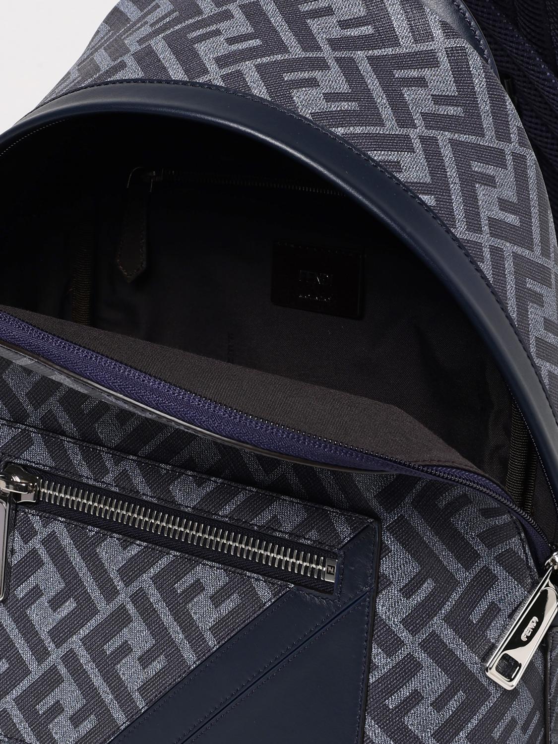 Fendi Backpack Men Denim