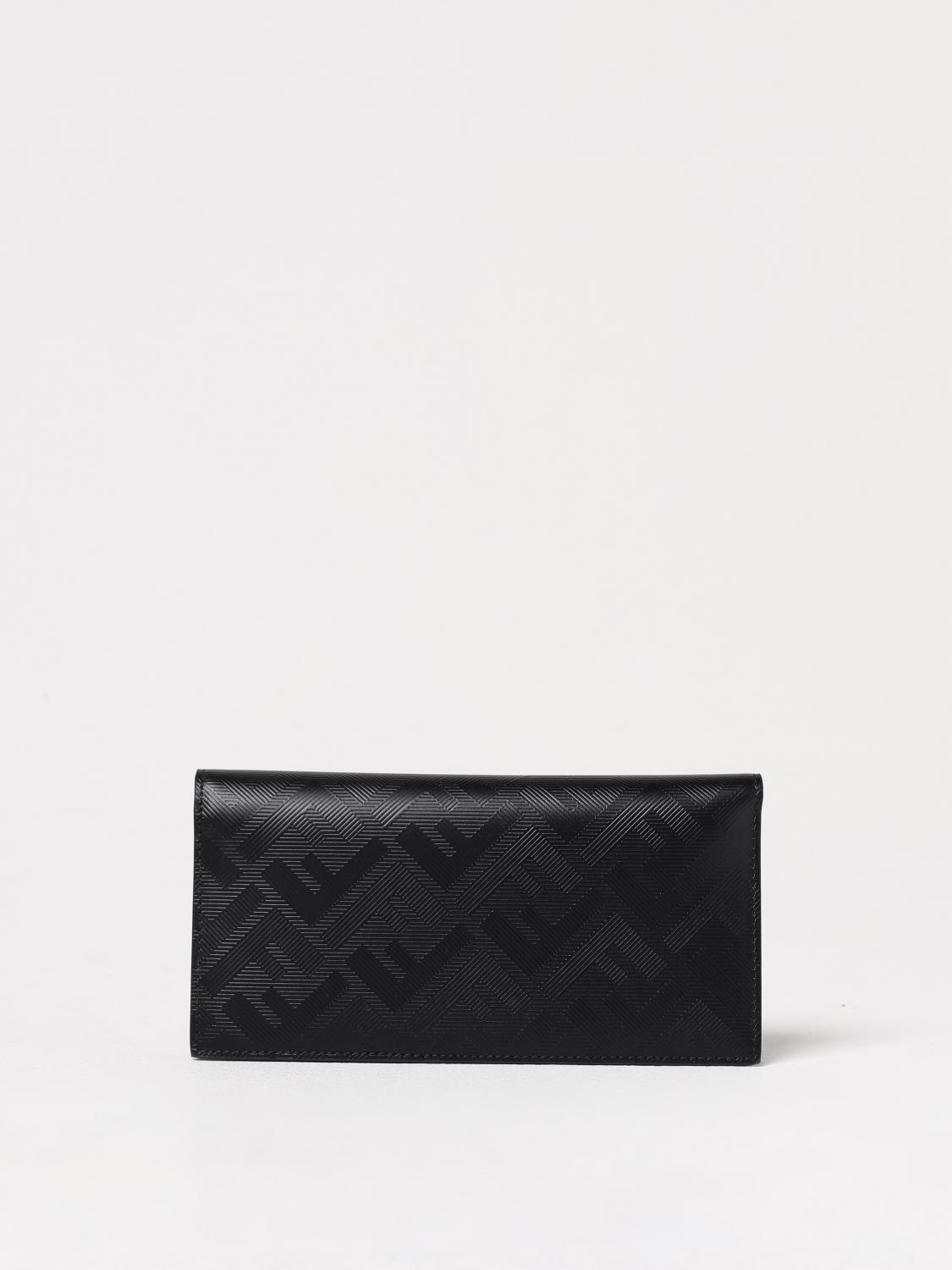 Fendi Wallet Men Black