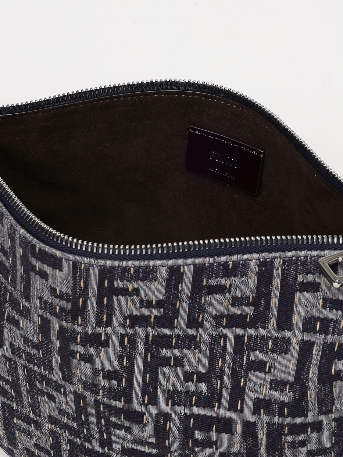 Fendi Shoulder Bag Men Denim