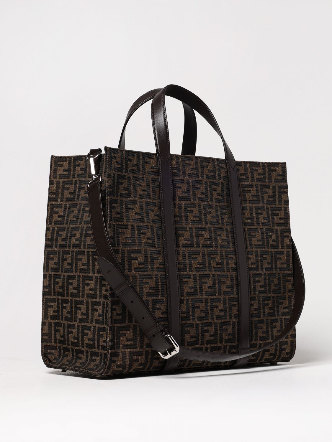 Fendi Shoulder Bag Men Tobacco