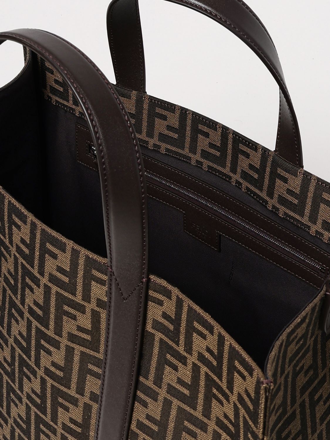 Fendi Shoulder Bag Men Tobacco