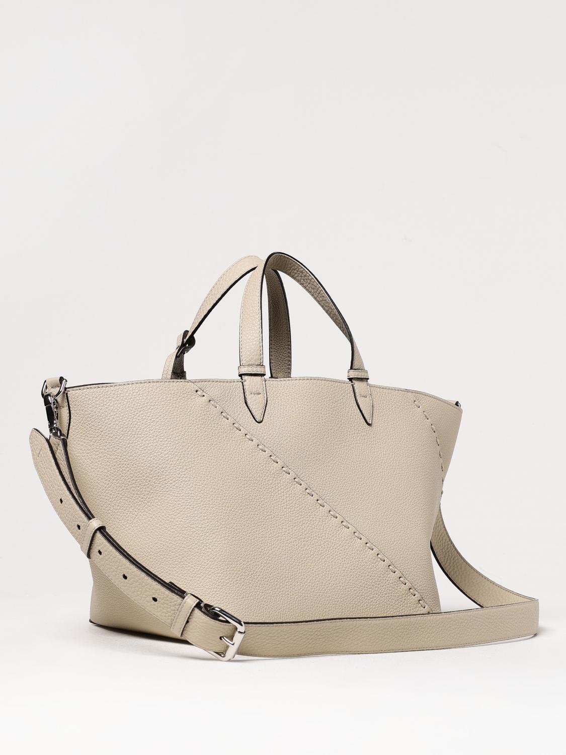 Fendi Shoulder Bag Men Yellow Cream