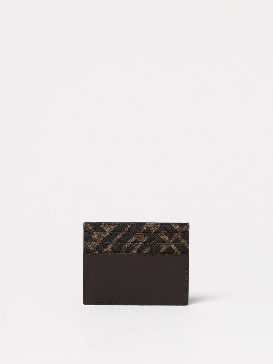 Fendi Wallet Men Brown