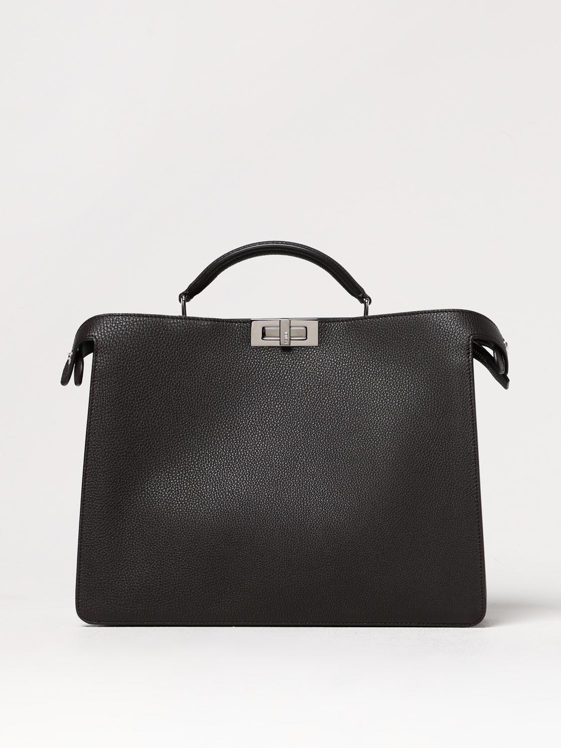 Fendi Shoulder Bag Men Brown