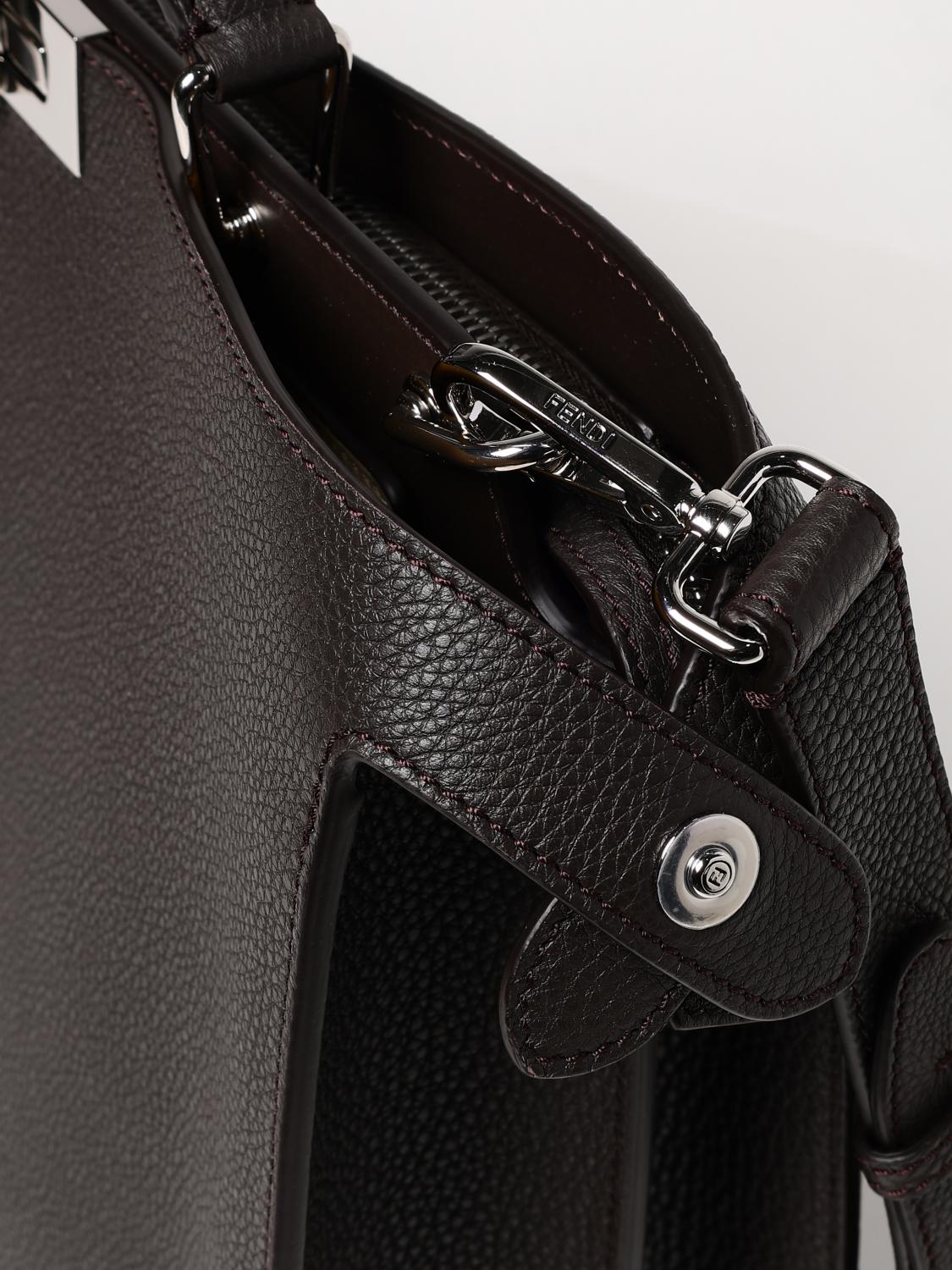 Fendi Shoulder Bag Men Brown