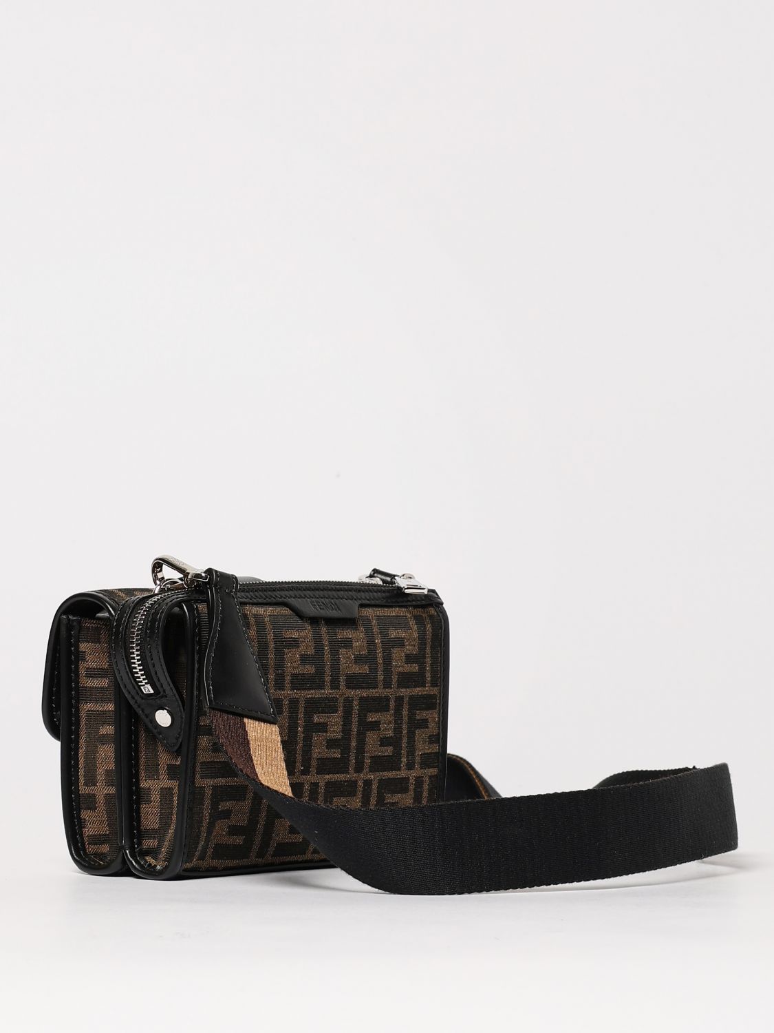 Fendi Shoulder Bag Men Tobacco