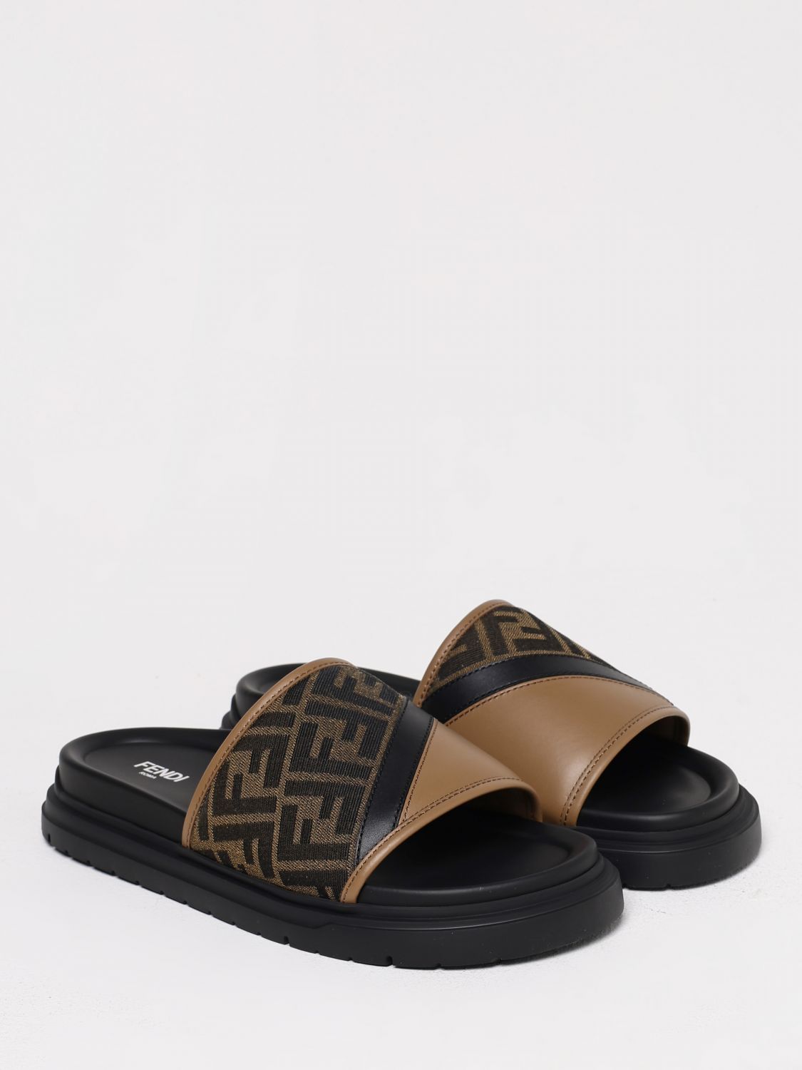 Fendi Sandals Men Sand