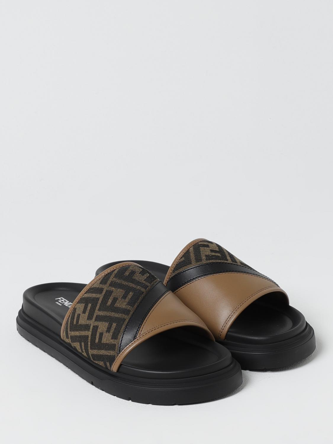 Fendi Sandals Men Sand