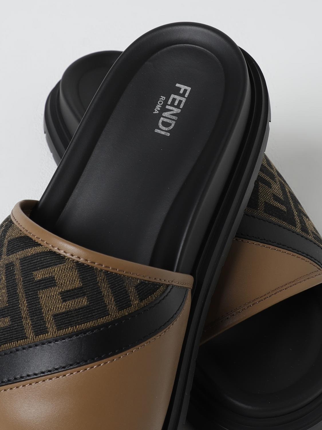 Fendi Sandals Men Sand