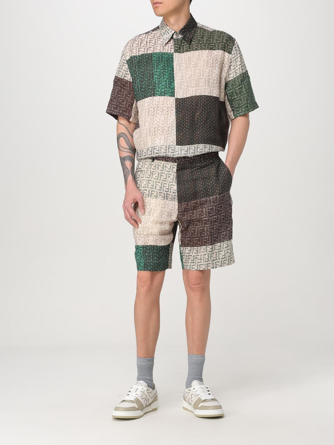 Fendi Short Men Beige