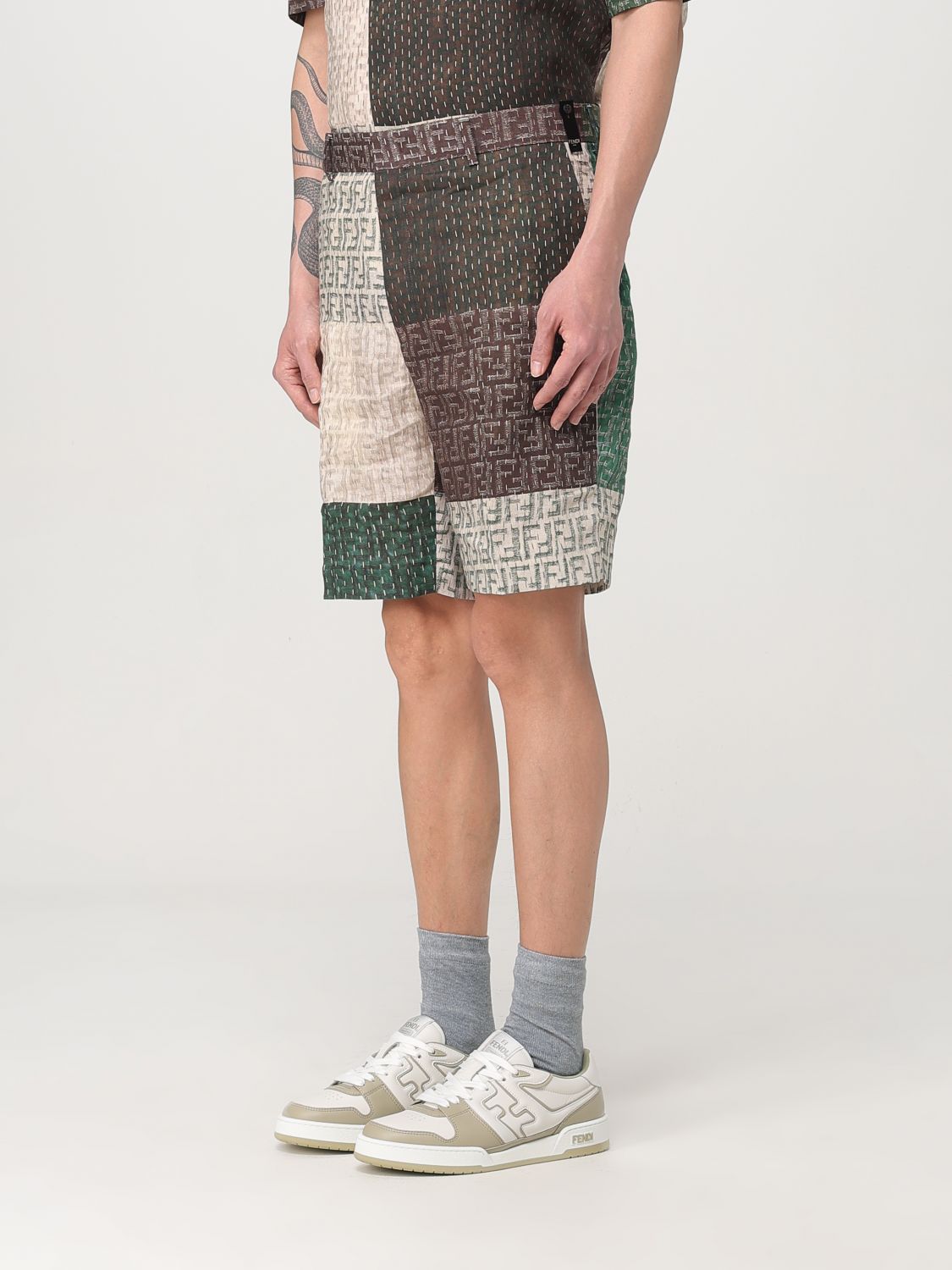 Fendi Short Men Beige