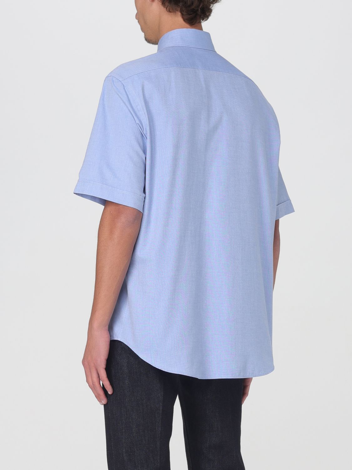 Fendi Shirt Men Blue