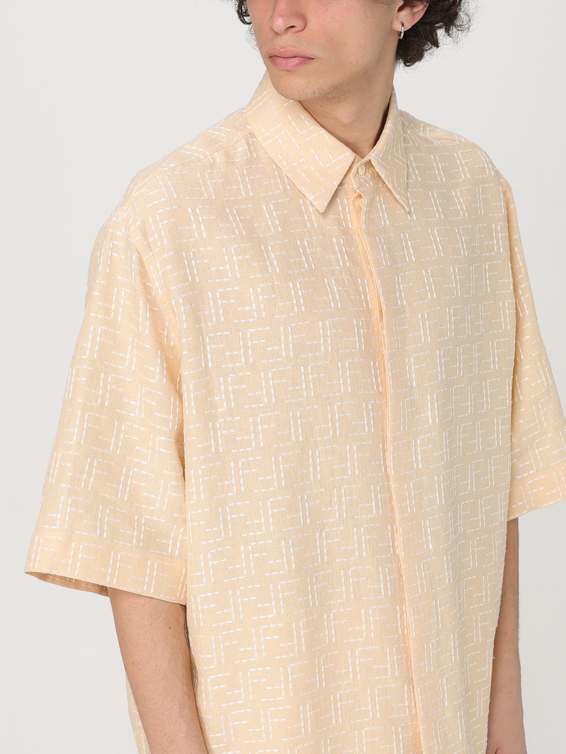 Fendi Shirt Men Black