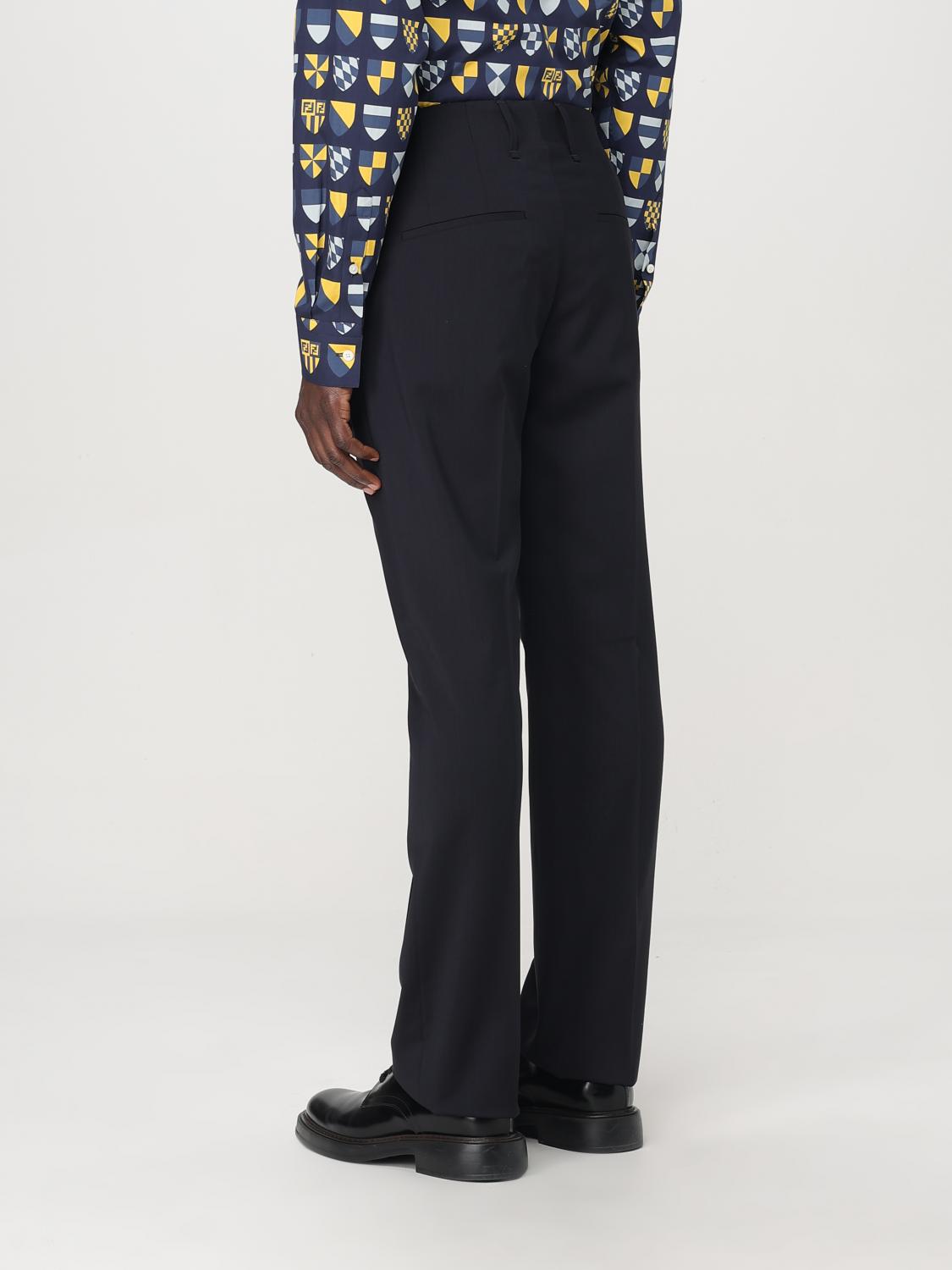 Fendi Pants Men Blue