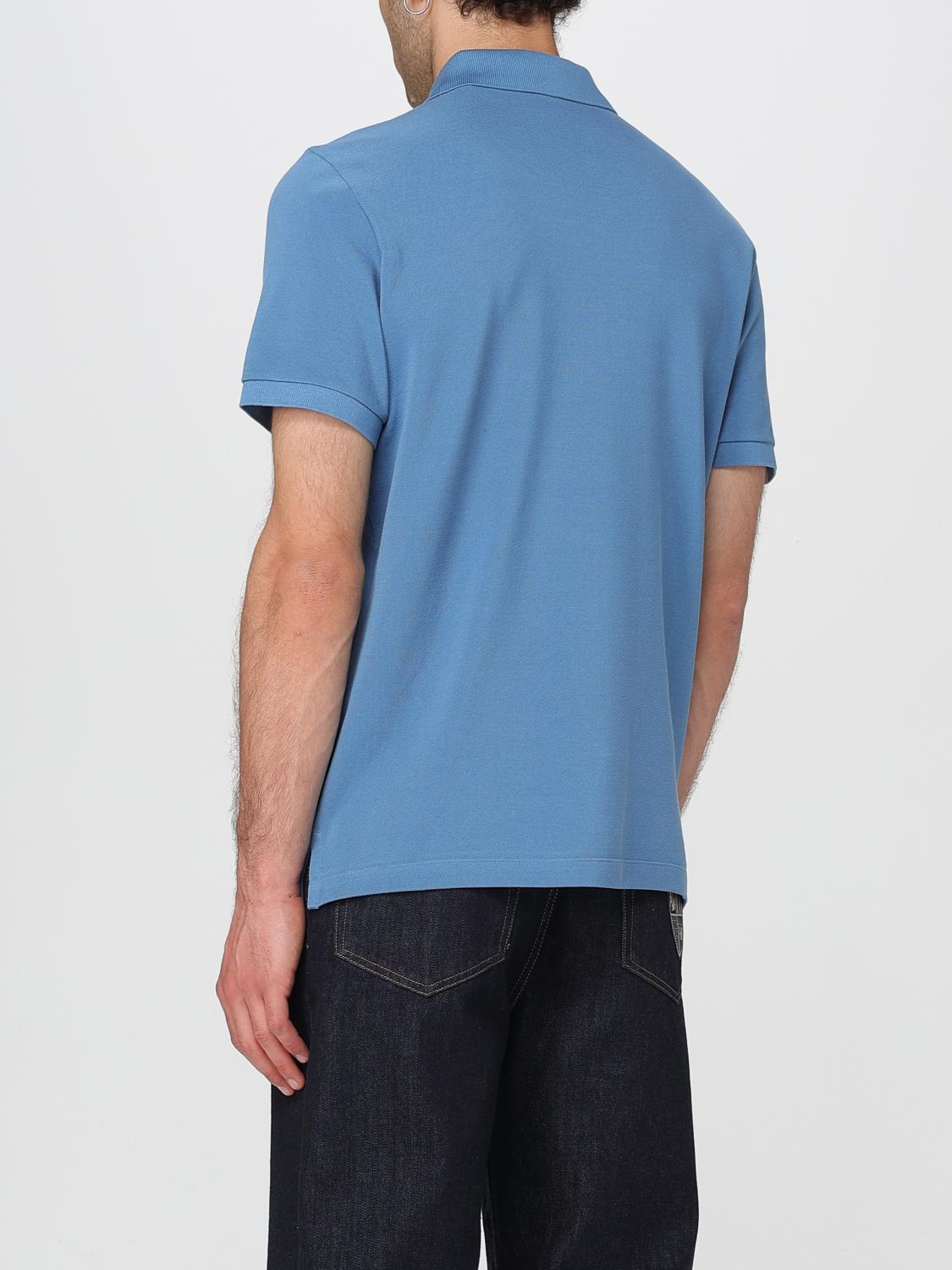 Fendi Polo Shirt Men Blue