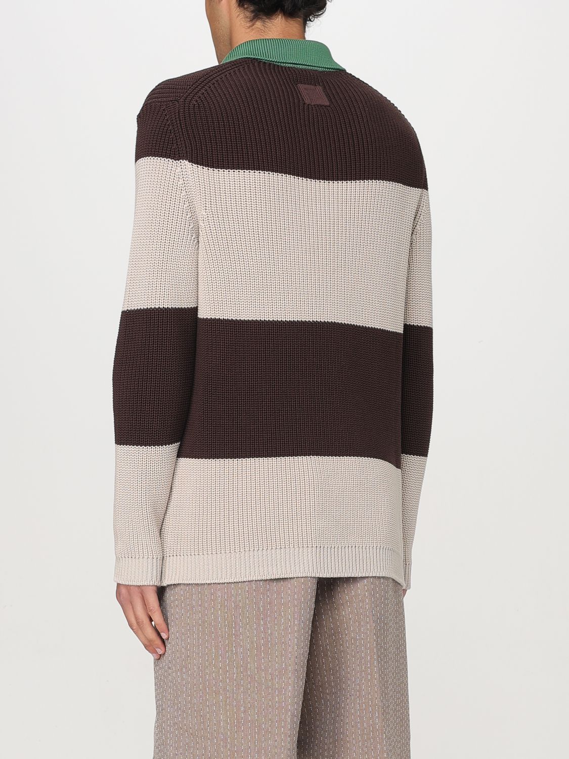 Fendi Polo Shirt Men Beige