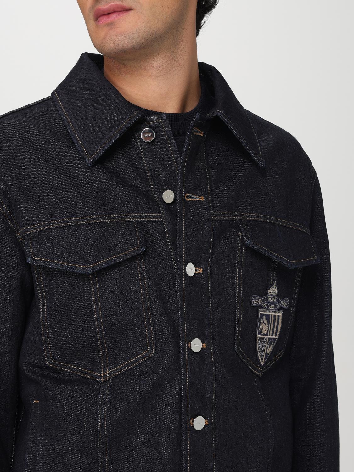Fendi Jacket Men Denim