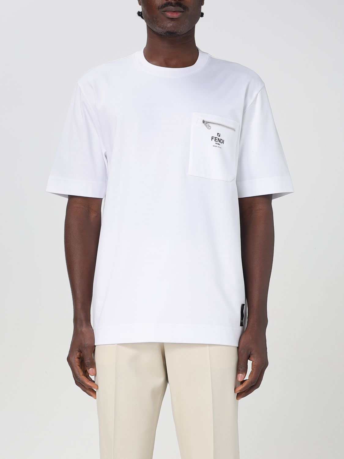 Fendi T Shirt Men Green