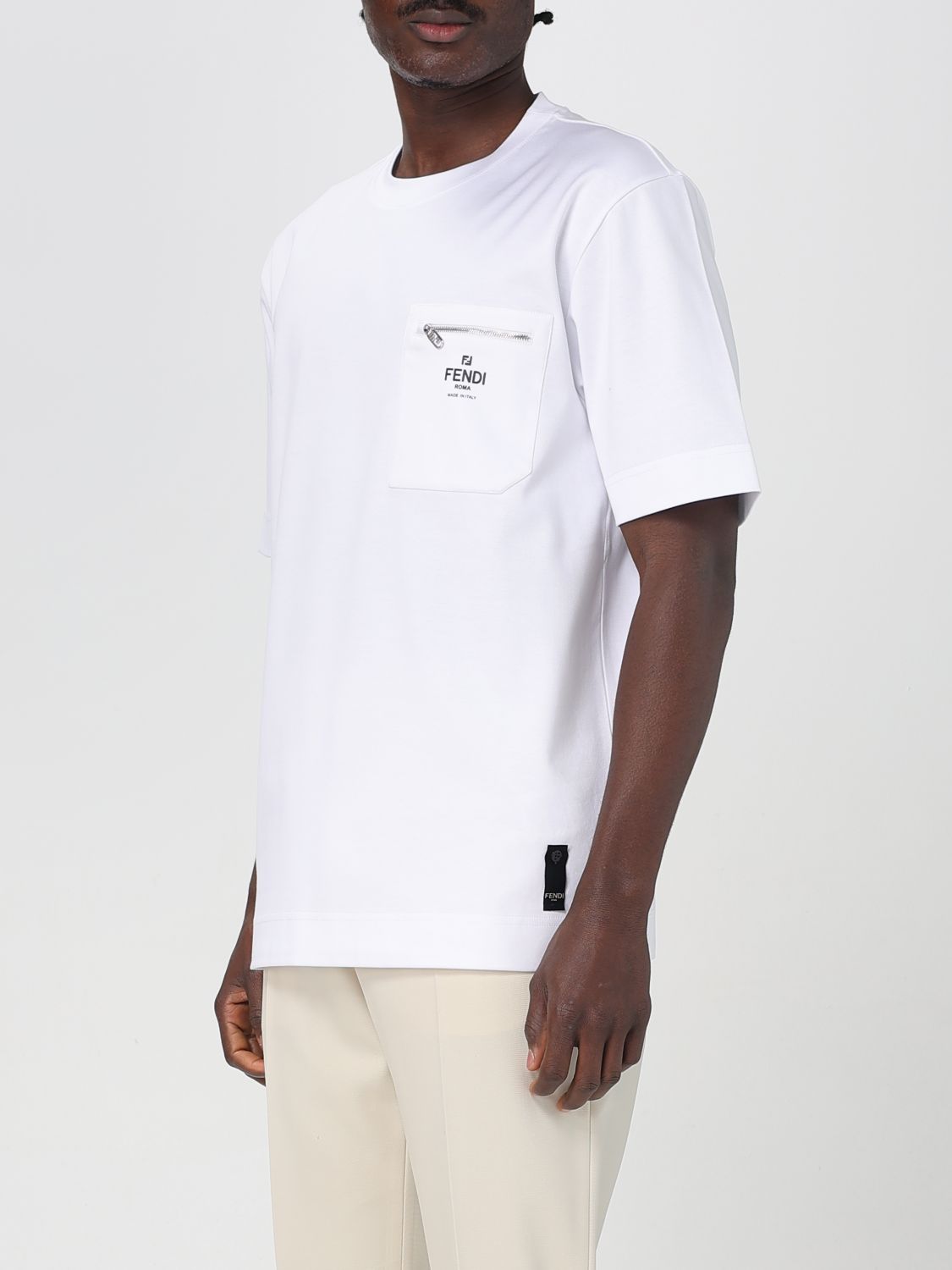Fendi T Shirt Men Green