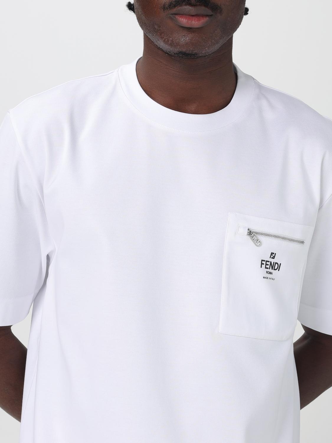 Fendi T Shirt Men Green