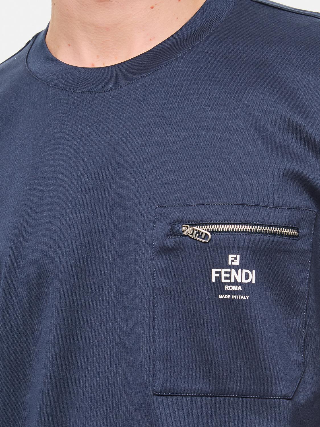 Fendi T Shirt Men Green