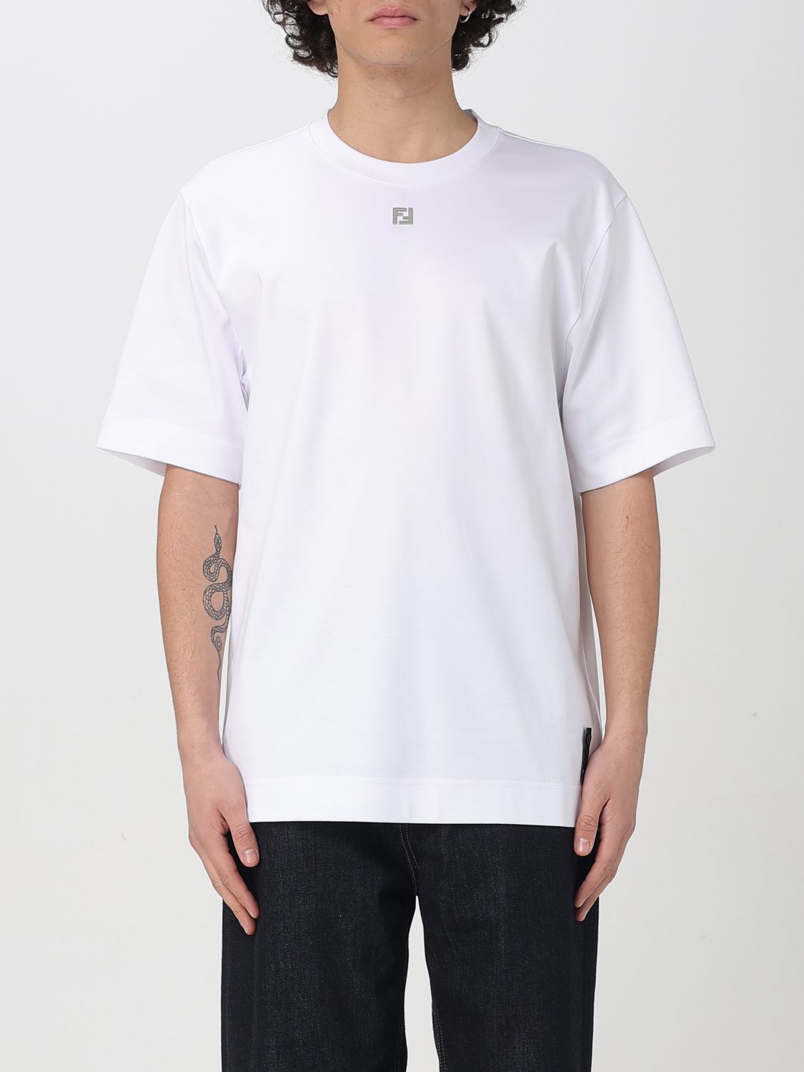 Fendi T Shirt Men Black
