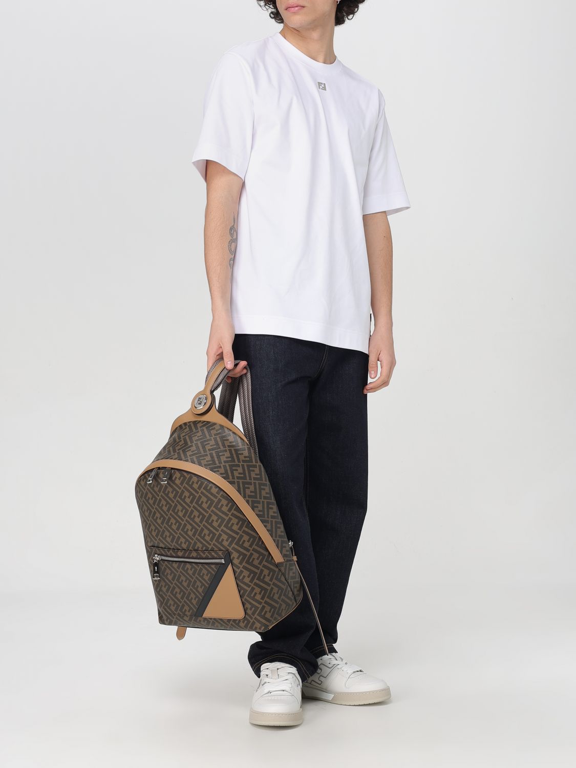 Fendi T Shirt Men Black