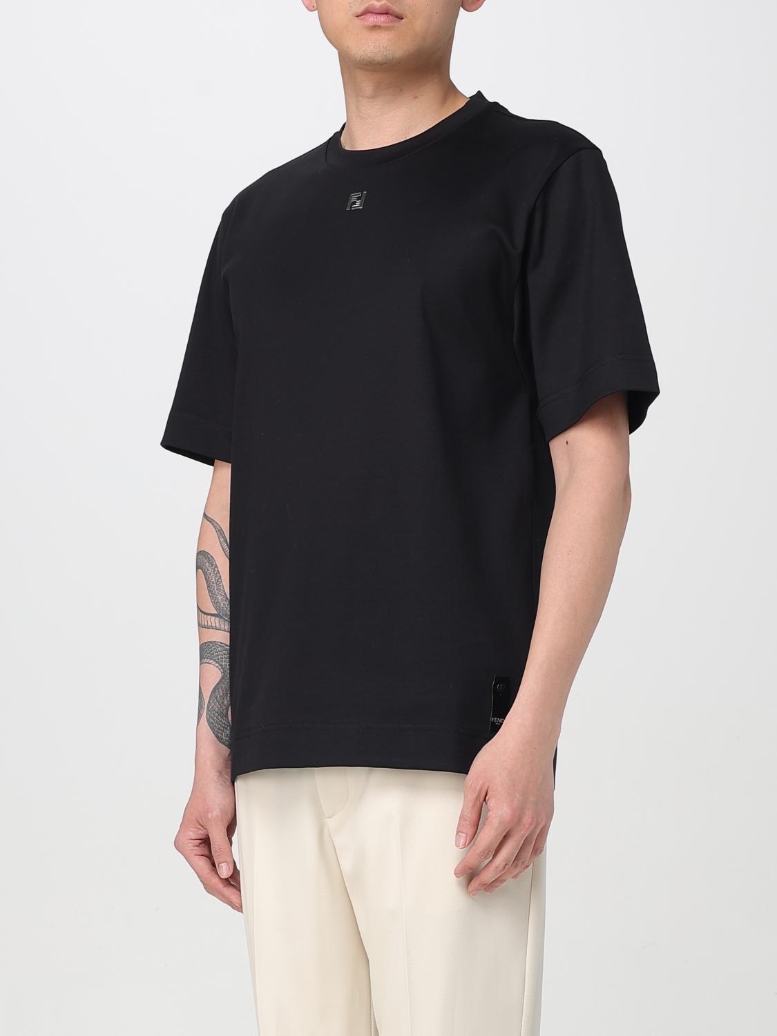 Fendi T Shirt Men Black