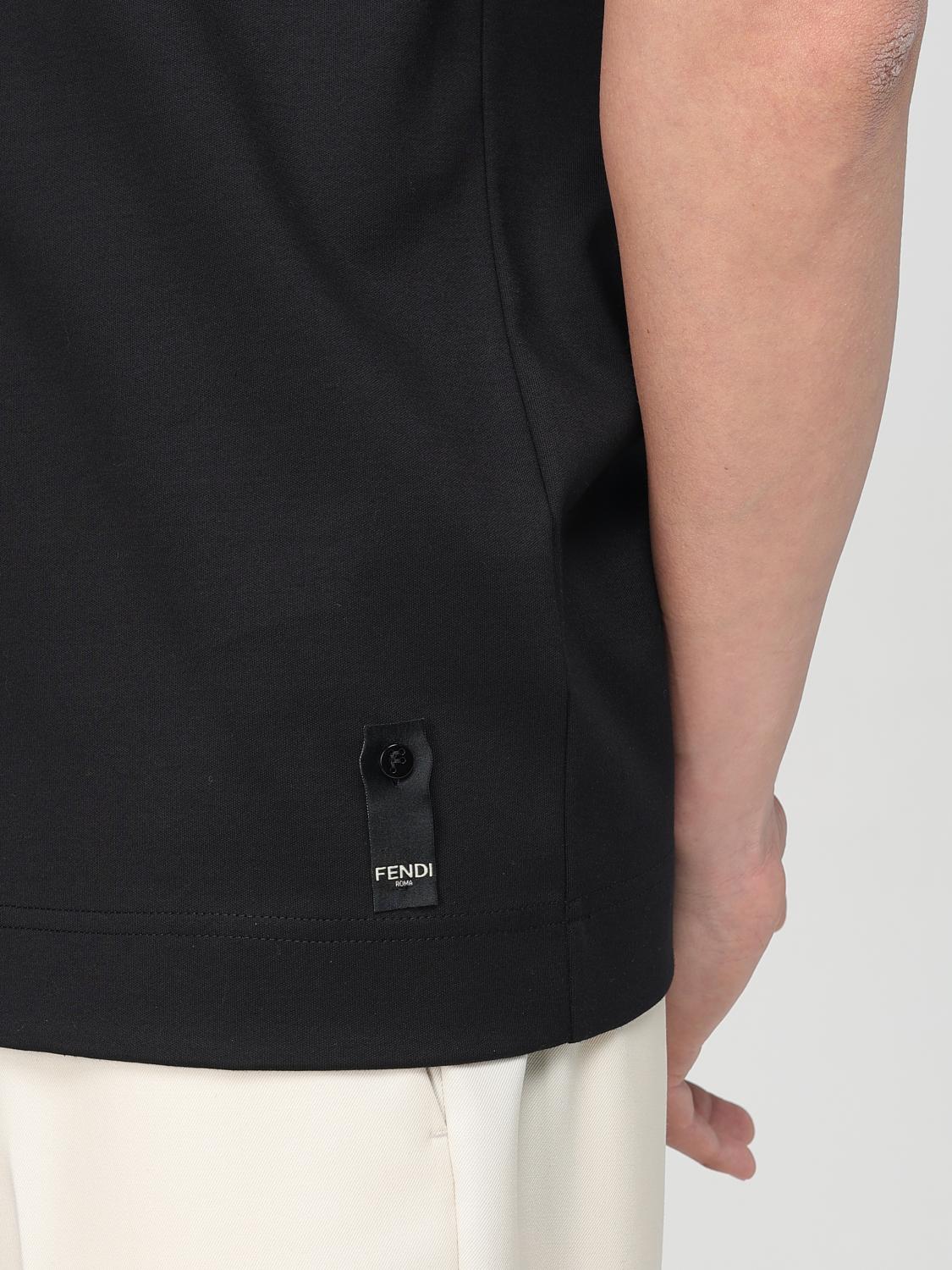 Fendi T Shirt Men Black