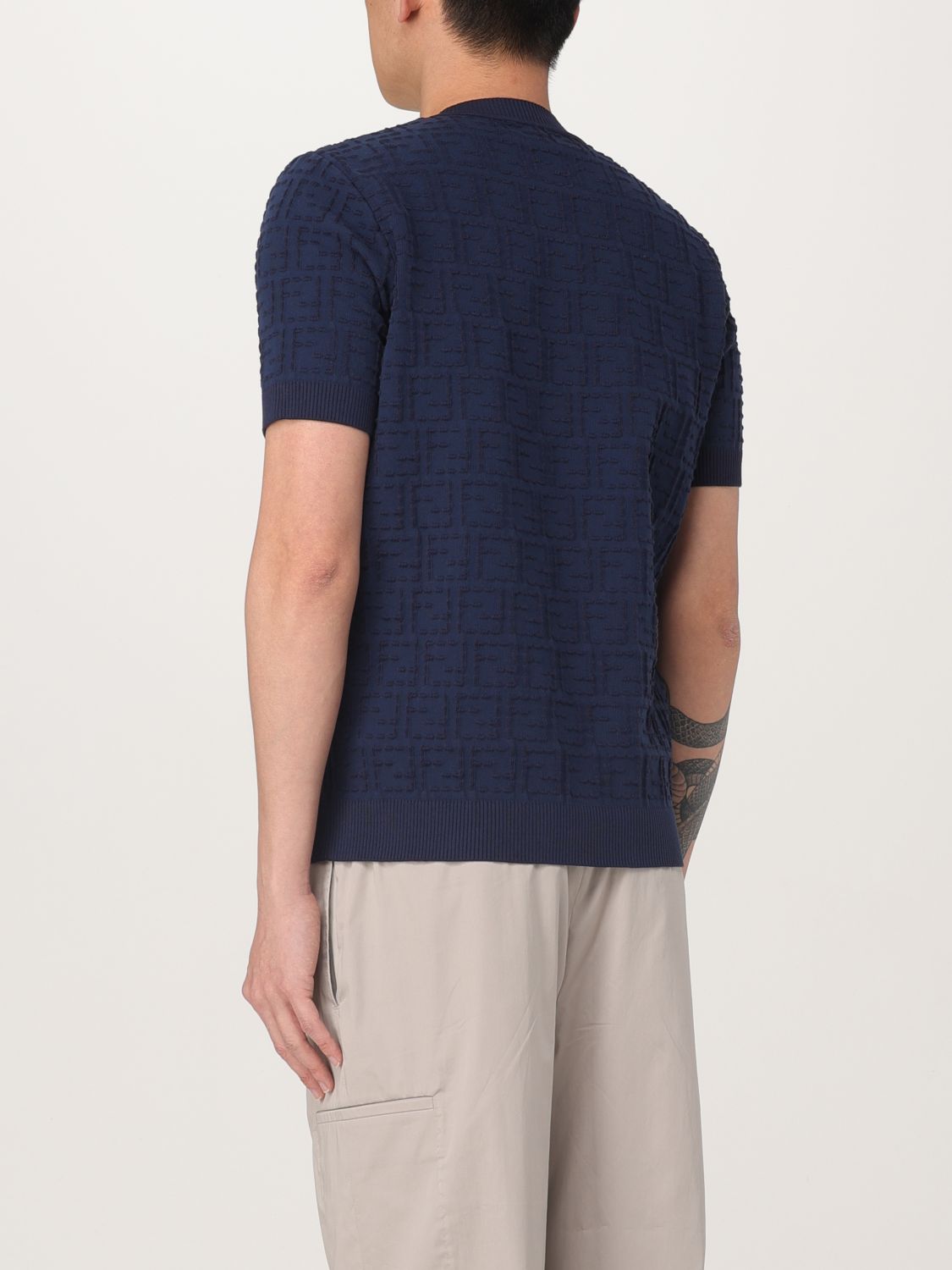 Fendi T Shirt Men Butter