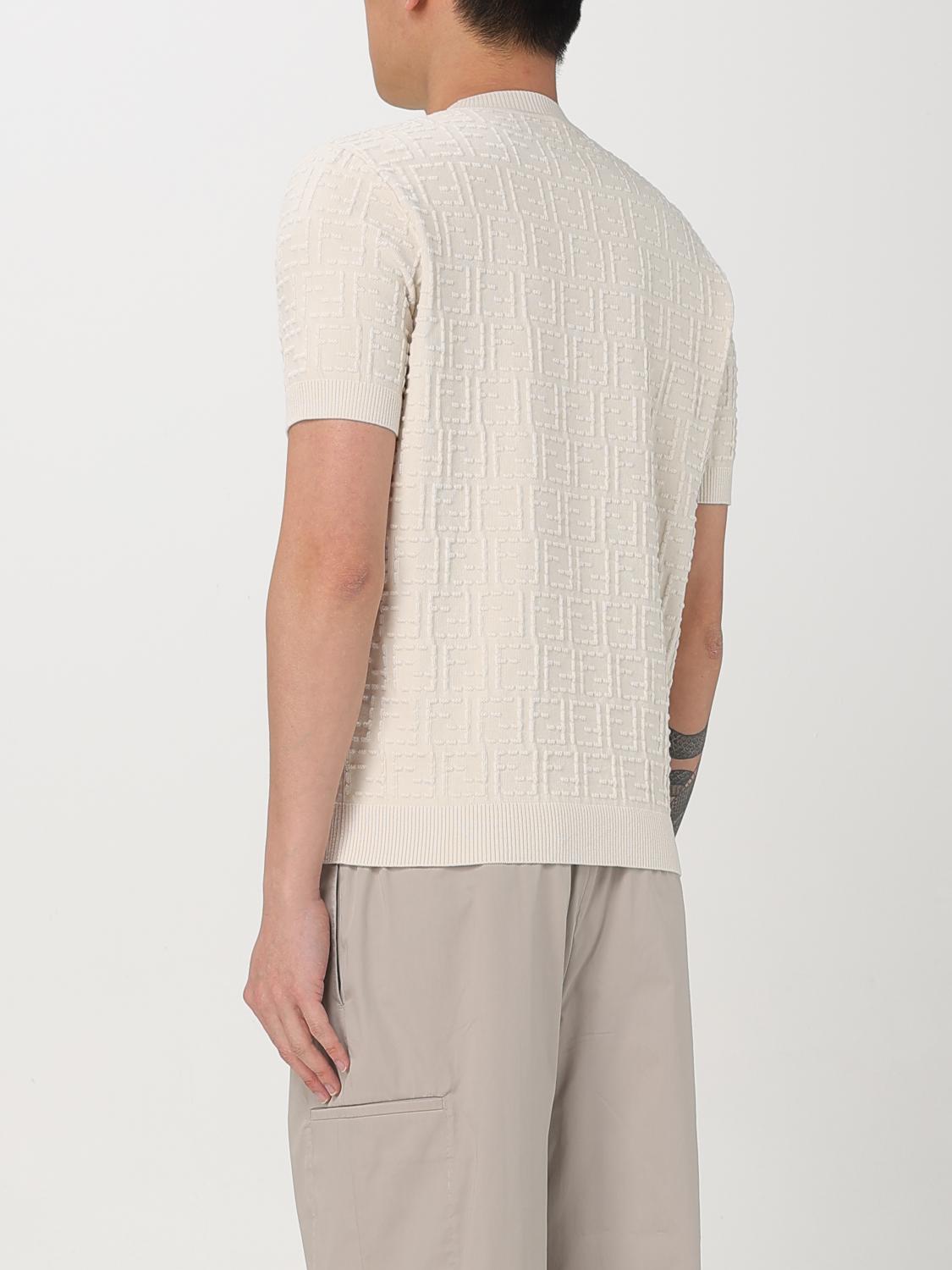 Fendi T Shirt Men Blue