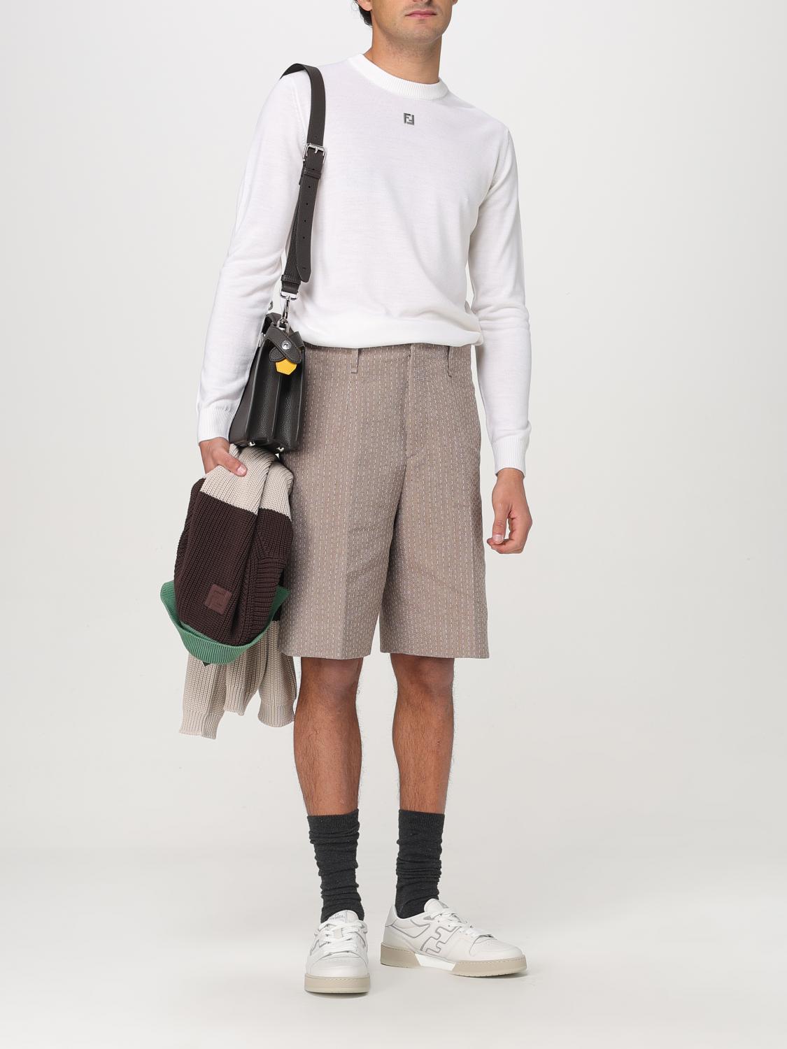 Fendi Sweater Men Blue