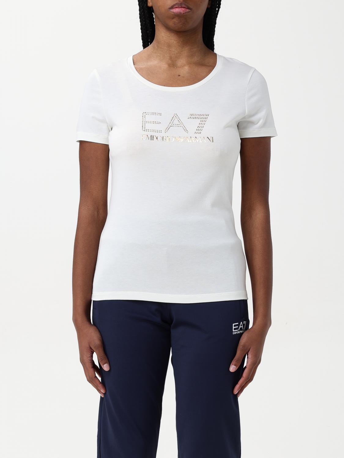 Ea7 T Shirt Woman Black