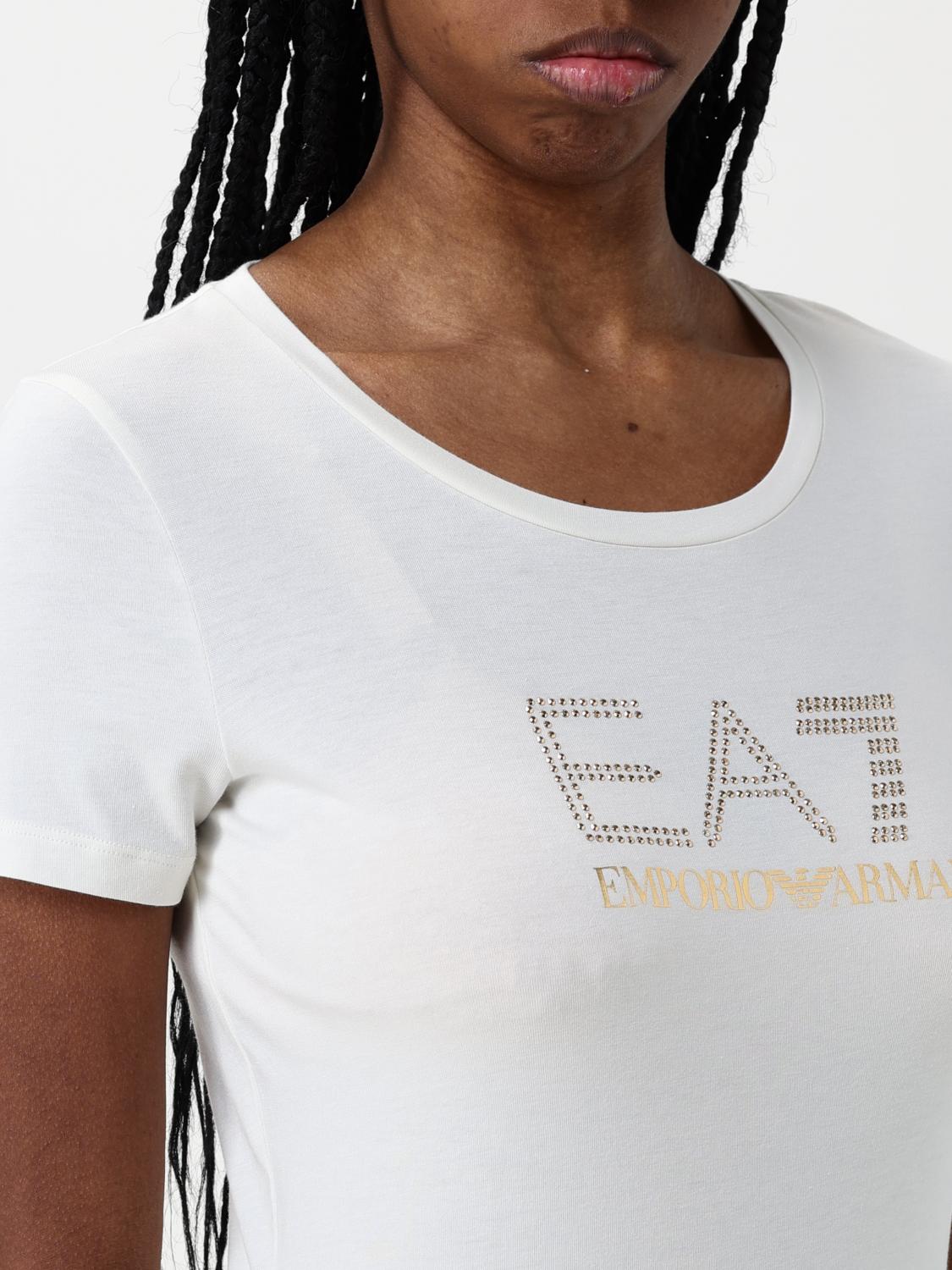 Ea7 T Shirt Woman Black
