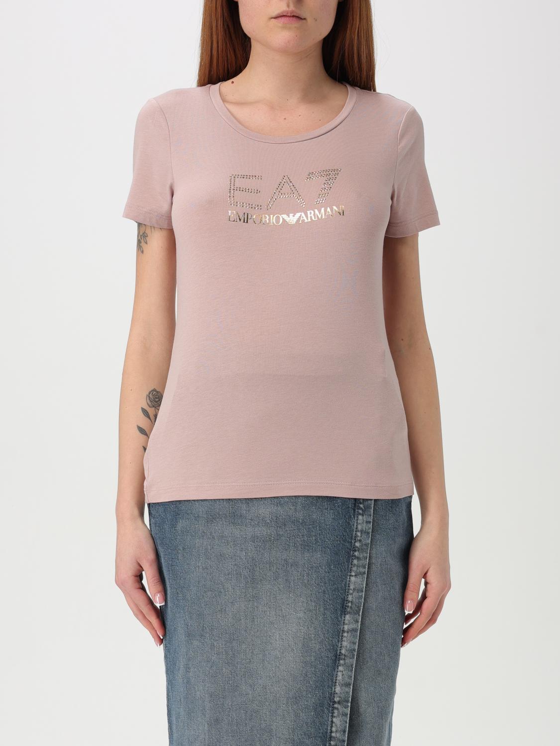 Ea7 T Shirt Woman Black