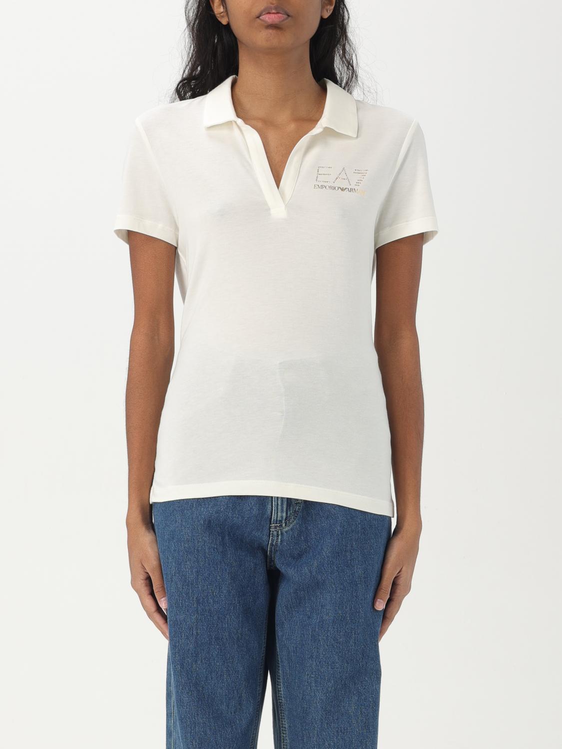 Ea7 Polo Shirt Woman Black
