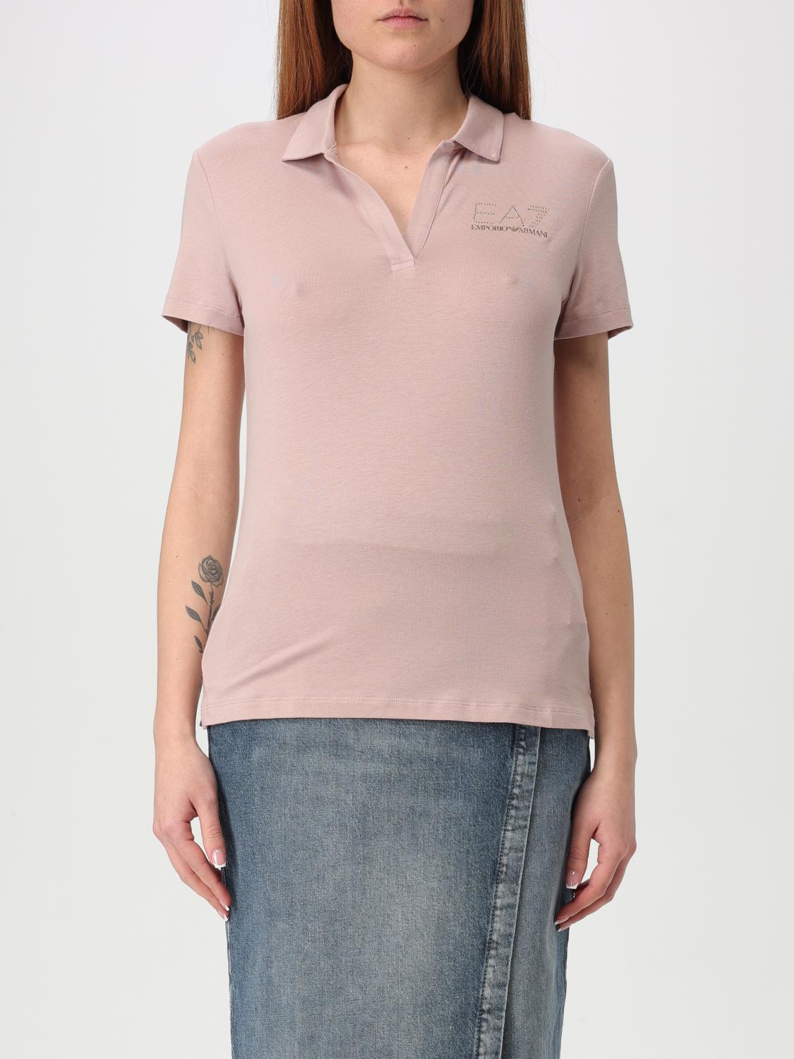 Ea7 Polo Shirt Woman Black