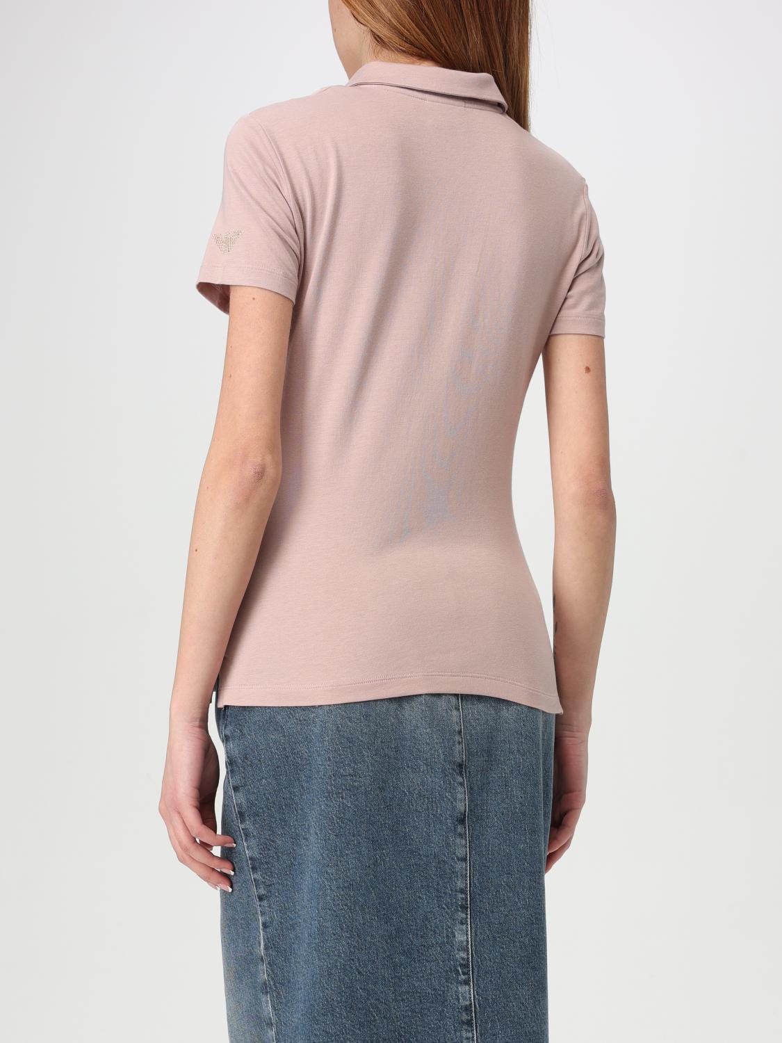 Ea7 Polo Shirt Woman Natural