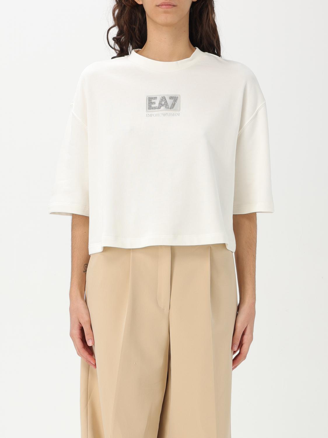Ea7 T Shirt Woman Black