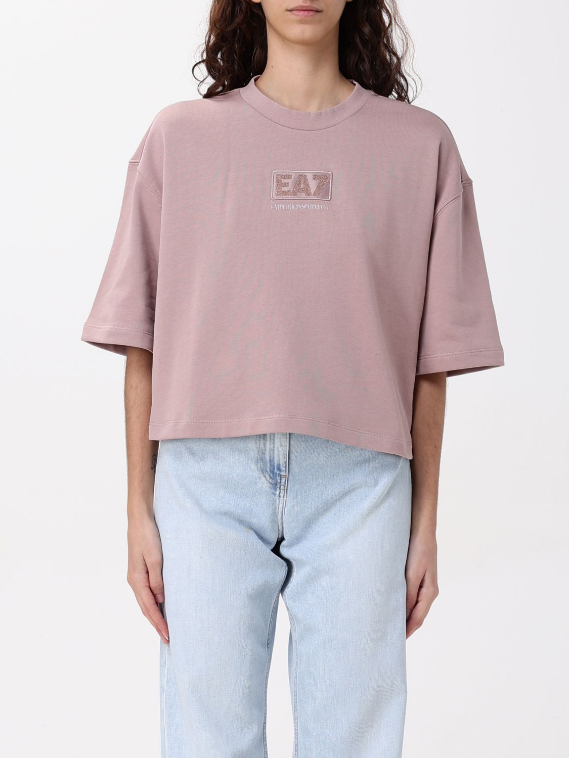 Ea7 T Shirt Woman Black