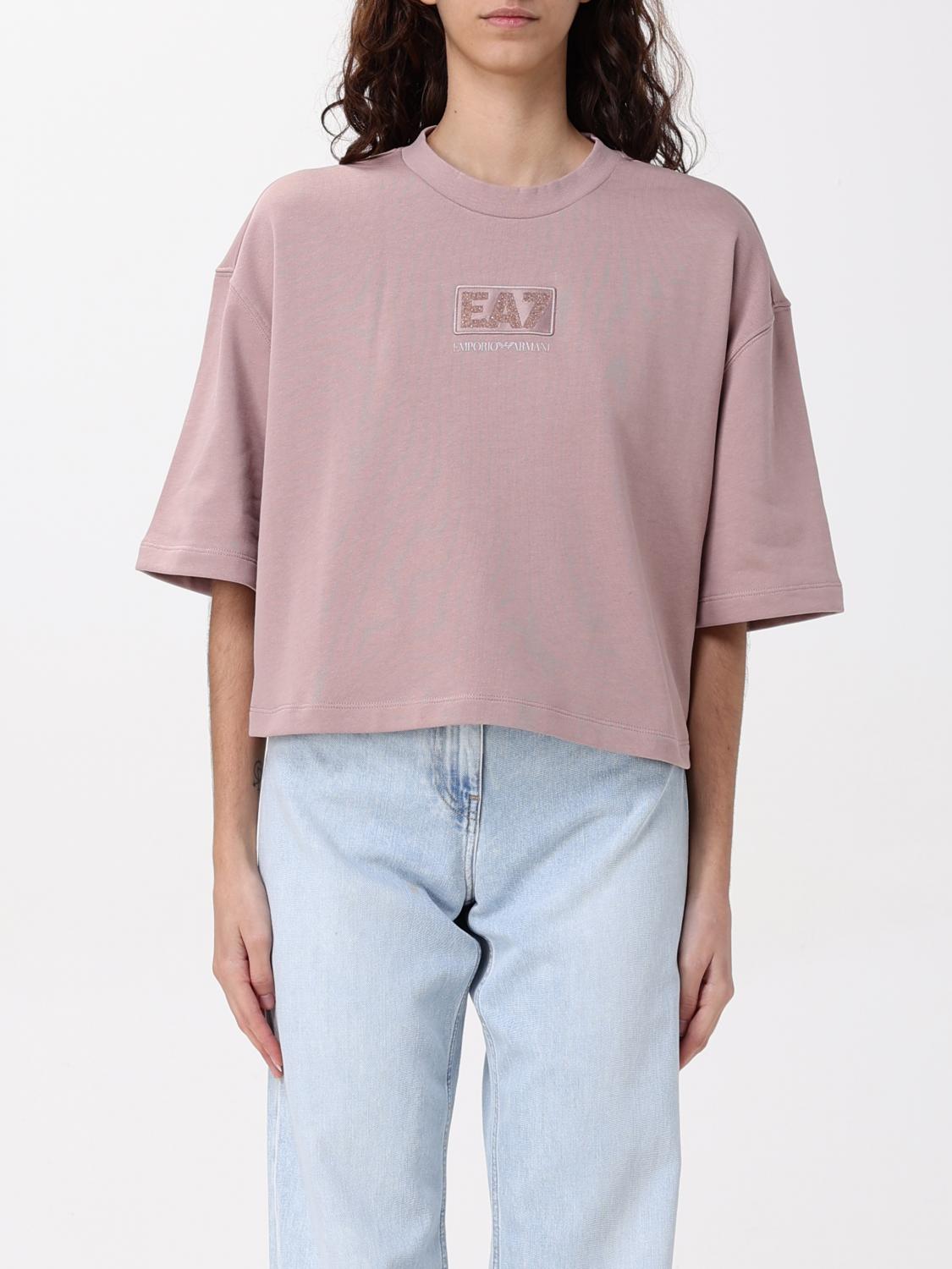 Ea7 T Shirt Woman Black