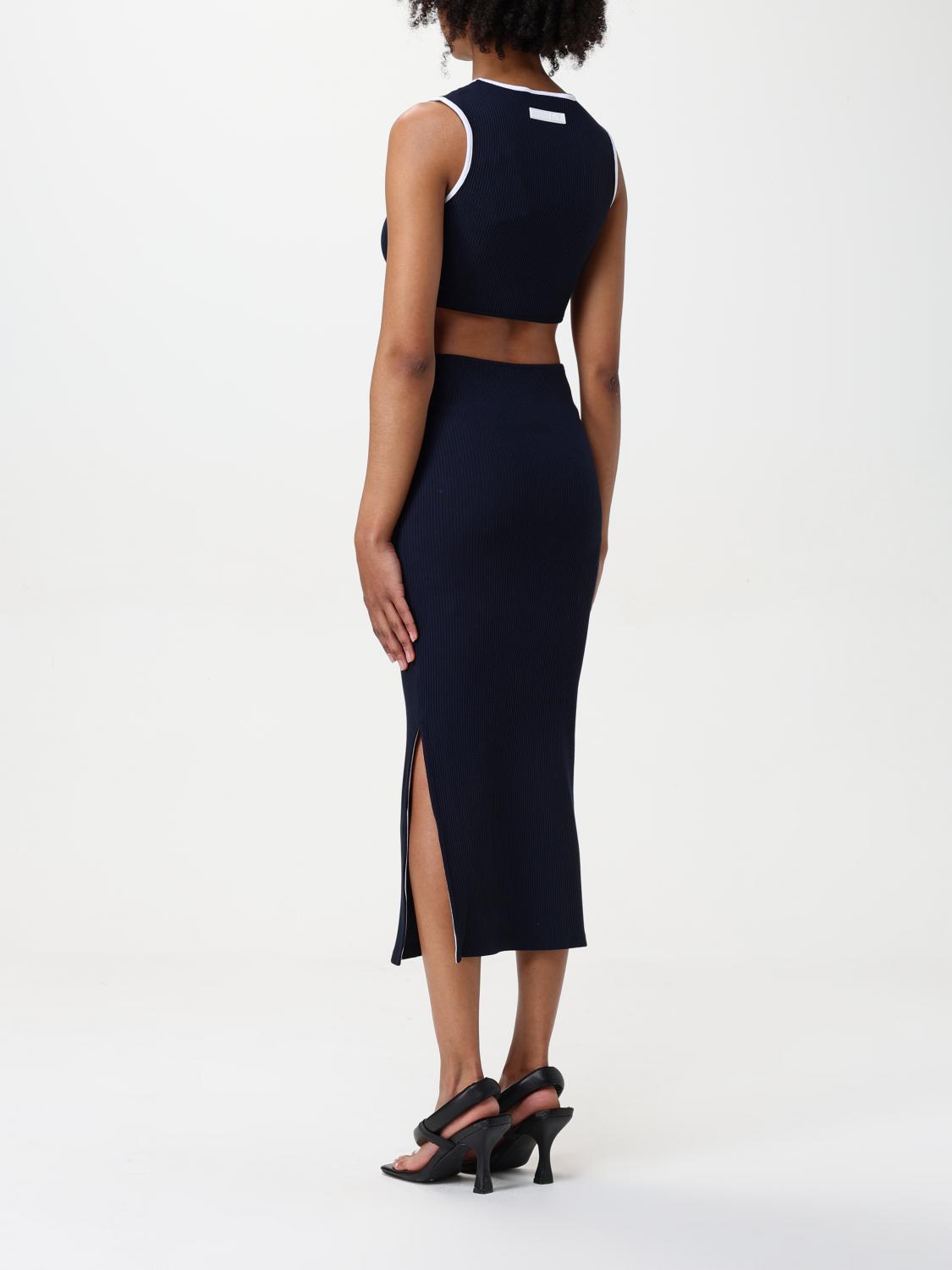 Ea7 Dress Woman Blue