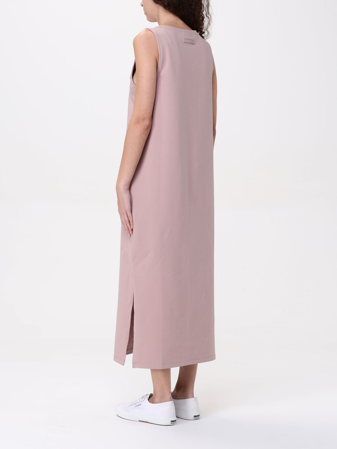 Ea7 Dress Woman Blush Pink