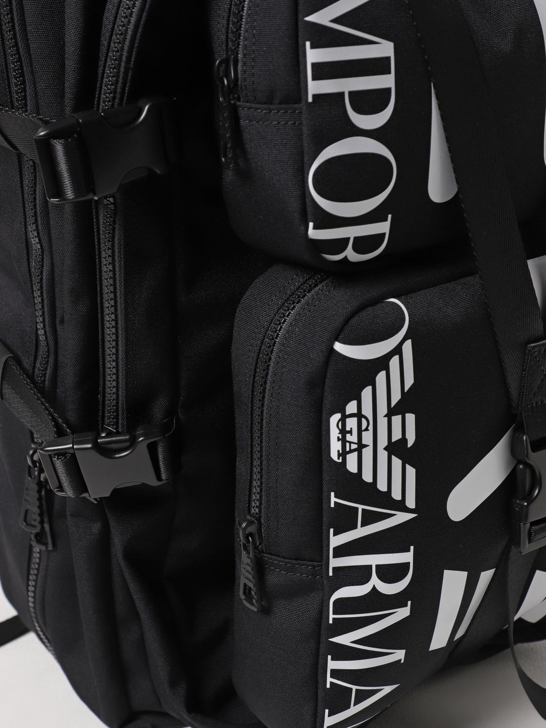Ea7 Backpack Men Black