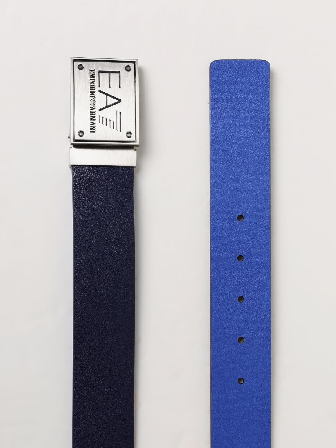 Ea7 Belt Men Blue